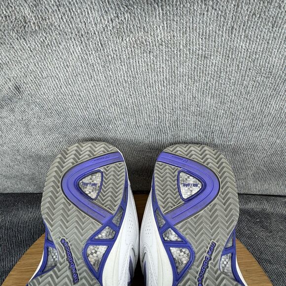 New Balance Shoes Womens Size 9.5 White Purple 806 Tennis Court Sneakers WC806W - Picture 9 of 10